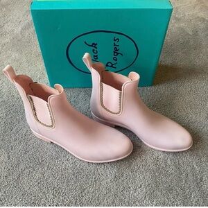 Jack Rogers Blush Pink Chelsea Boots